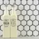 Pixel White Hexagon Matt 50x50