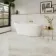 Rodas Light Beige Marble Effect Tiles 600x600
