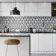Carnaby Hexagon Decor Black Tile