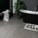 Clay Stone Effect Dark Stone Effect Grey Floor Tiles