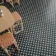 Poole Black Matt Patterned Floor Tiles 450x450