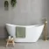 Porto White Matt Decor Concrete Effect Wall Tiles
