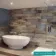 Vintage Blue Wood Effect Tile 15x60