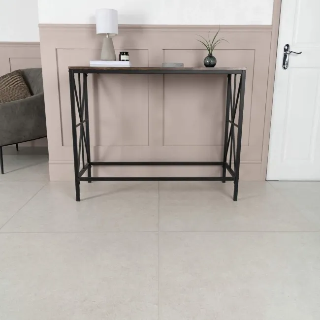 Loft Concrete Ivory Concrete Effect Tiles