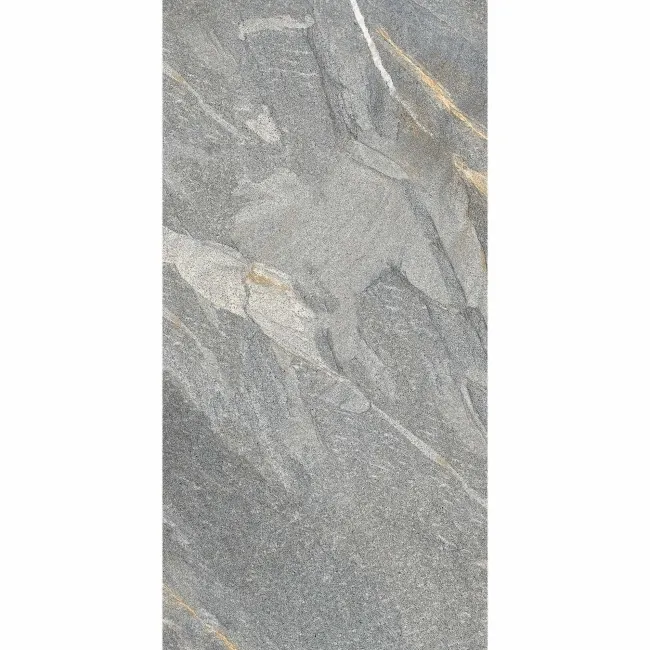 Granby Grey Matt Stone Effect Wall And Floor Rectified Tiles