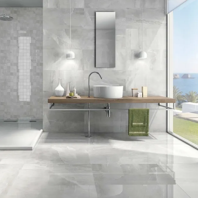 Kashmir Perla Rec/Matt Marble Effect Tiles 300x600