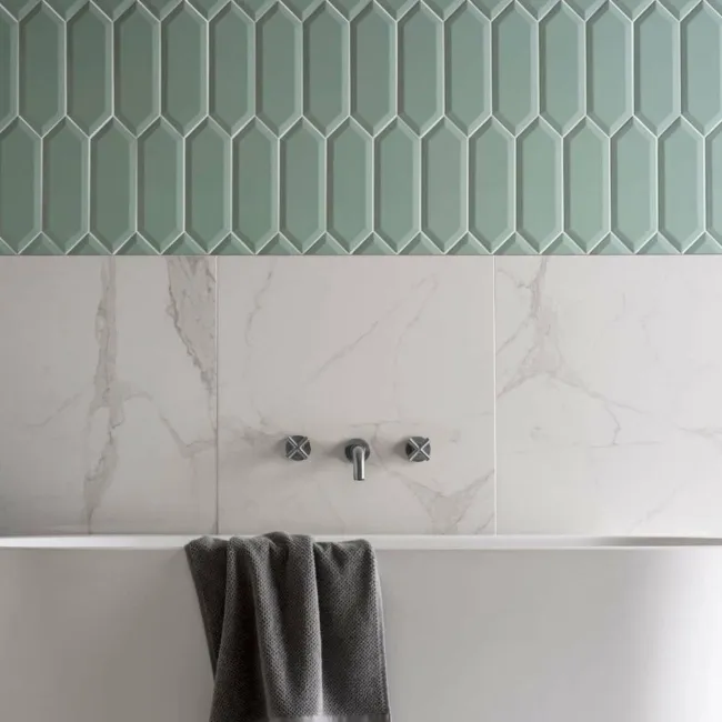 Palatina 60x120 Polished Marble Effect Tile