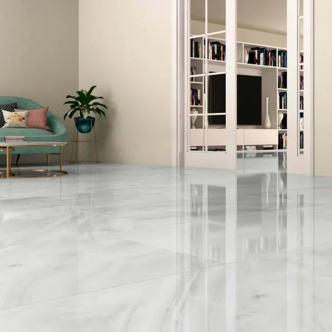 Rodas White Marble Effect Tiles 1200x600