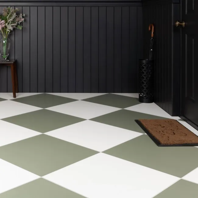 Cielo Verde Green Matt Plain Tiles 598x598