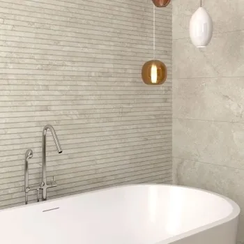 Melrose Himalaya Beige Decor Stone Effect Tiles 300x600