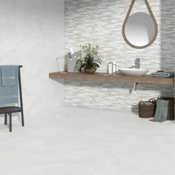 Cipriani Gris Stone Effect 608x608 Tiles