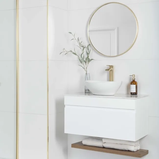 Alaska Mate White Matt Tiles 1200x600