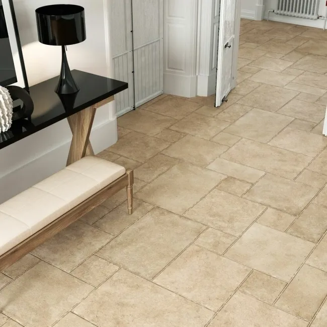 Borgogna Stone Effect Beige Modular Tiles