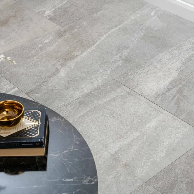 Astra Grey Matt Stone Effect Tiles 1200x600