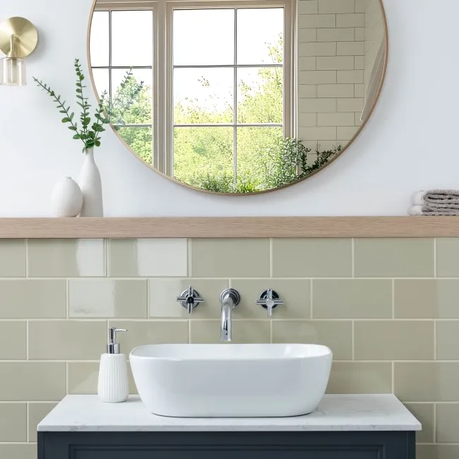 Monocolour Roca Beige Flat Gloss Metro 200x100