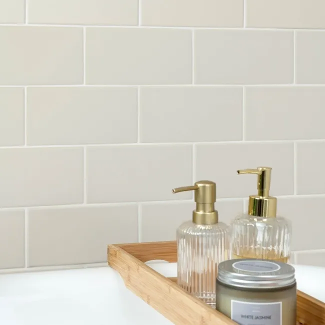 Monocolour Hueso Cream Flat Matt Metro 200x100