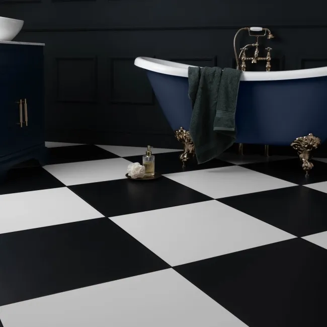 Cielo Nero Black Matt Plain Tiles 598x598