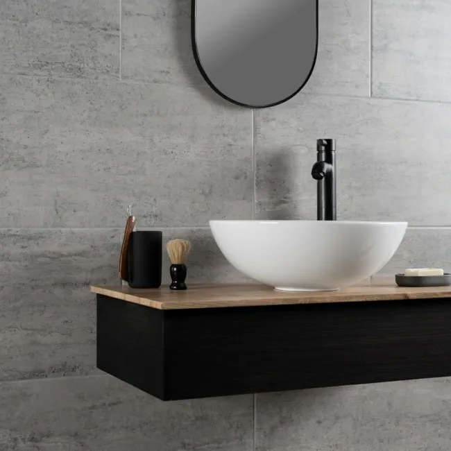 Atrium Marte Stone Effect Grafito 30x61