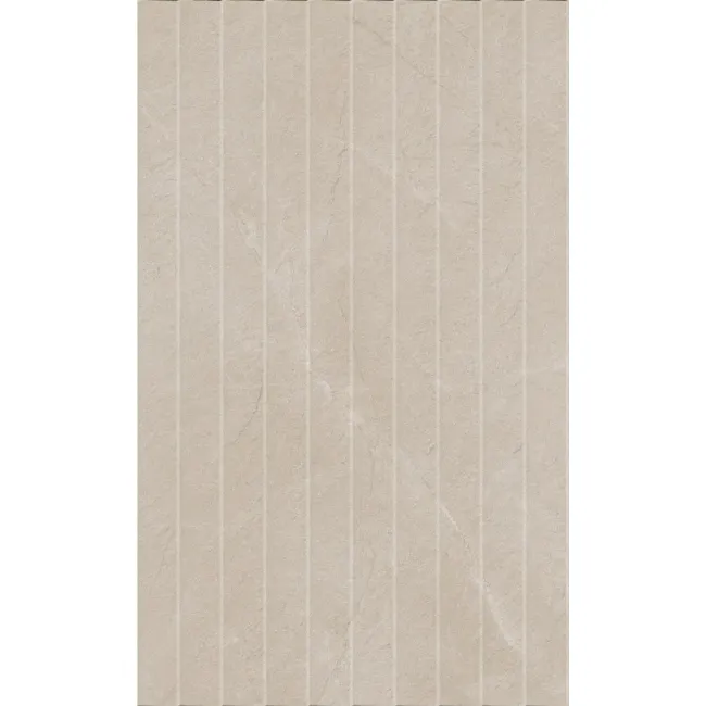 Artan Cream Decor Matt Stone Effect Wall Tiles 550x330x8.8mm