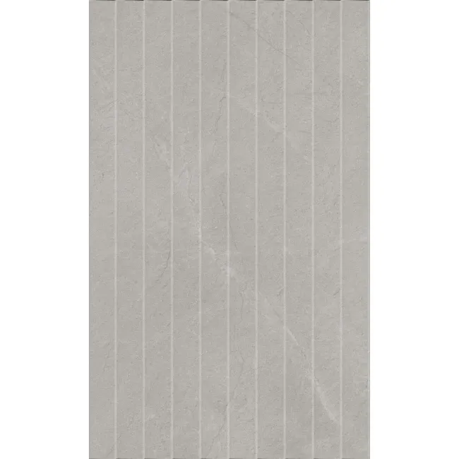 Artan Grey Decor Matt Stone Effect Wall Tiles 550x330x8.8mm