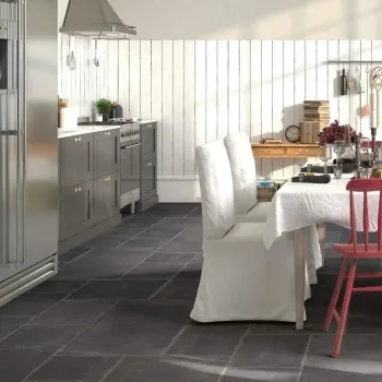 Proxi Antracite Stone Effect Tiles 32x32