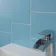 Monocolour Aire Blue Flat Matt Square 150x150