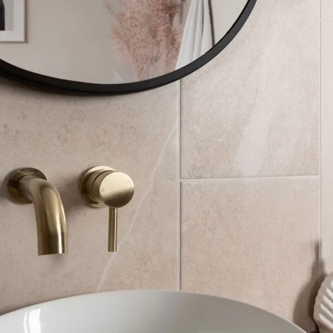 Stoneart Matt Beige Stone Effect Wall and Floor Tiles