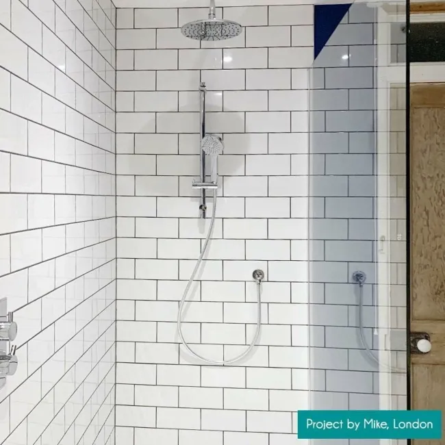 Liso White Gloss Metro Tiles 100x200