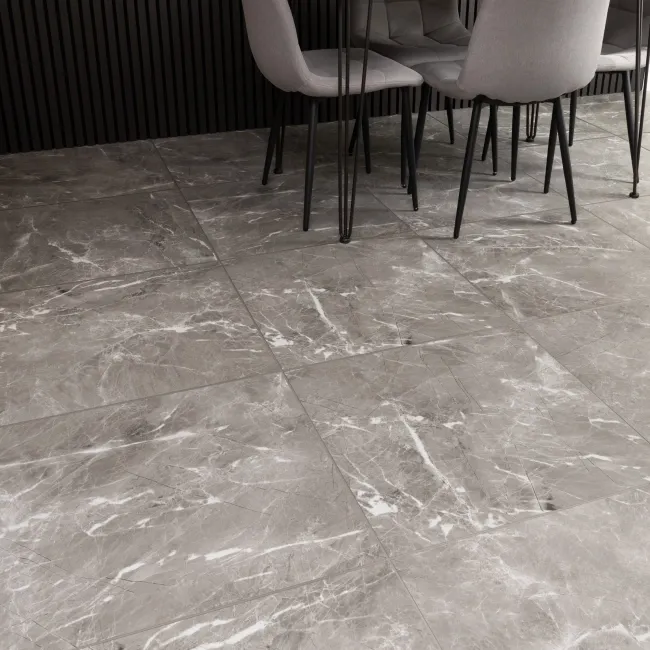 Makrana Breccia Grey Matt Wall and Floor Tiles