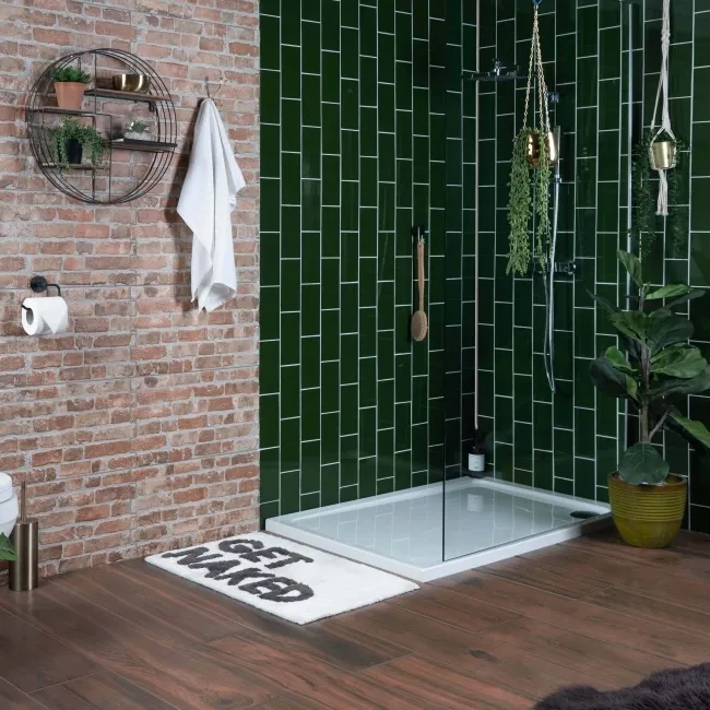 Liso Verde Green Gloss Metro Tiles 100x200