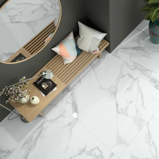 Bowness Purity White Marble Effect 995x995