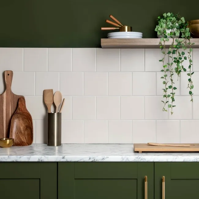 Monocolour Hueso Cream Flat Matt Square 150x150