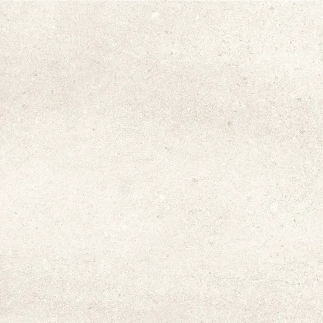 New Pietra White Rectified Matt Stone Effect Tile 600x600x7mm