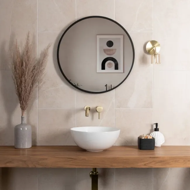 Stoneart Matt Beige Stone Effect Wall and Floor Tiles