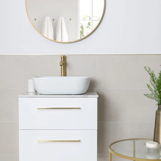 Stoneart Matt White Stone Effect Wall and Floor Tiles