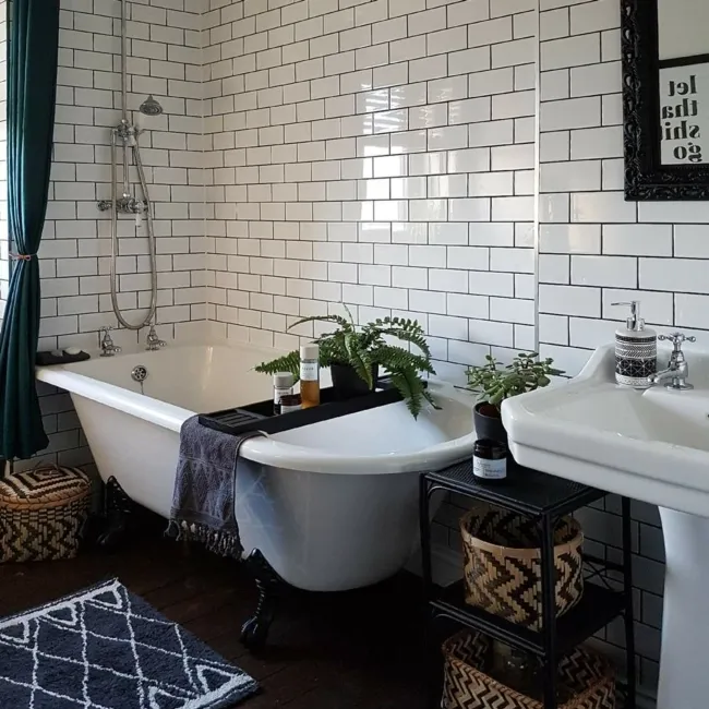 Liso White Gloss Metro Tiles 100x200