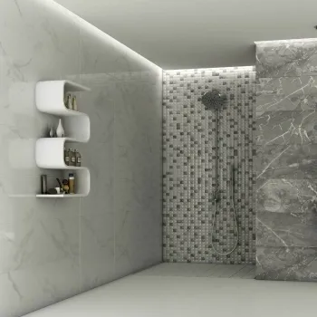 Nairobi Blanco Marble Effect Tiles