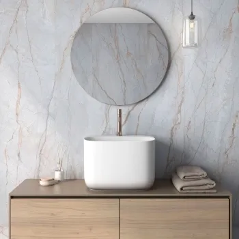 Roma Blue Marble Effect Porcelain Wall and Floor Tiles