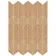 Ancona Chevron Nature Wood Effect Tile