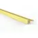 Aluminium Straight Edge Trim 12mm Brushed Brass