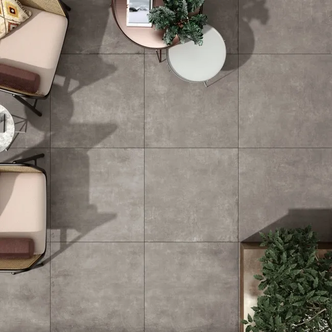 Open Antracite Concrete Effect 800x800x20mm Slabs