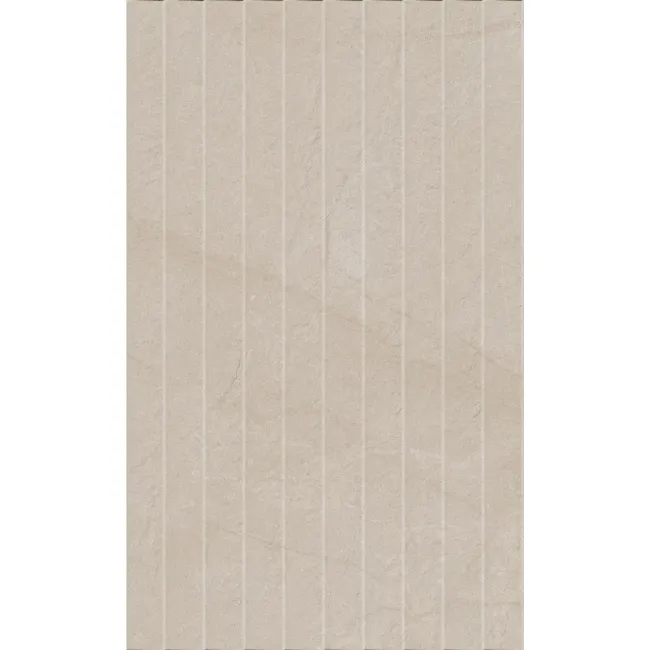 Artan Cream Decor Matt Stone Effect Wall Tiles 550x330x8.8mm