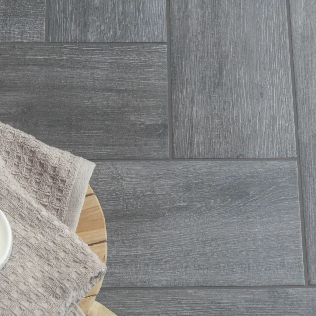 Forest Grey Matt Wood Effect Tiles 750x200x8.2mm