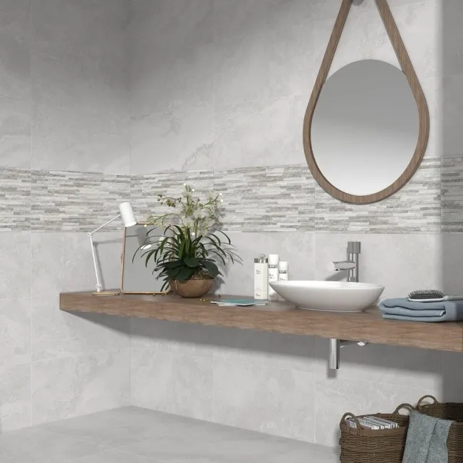 Cipriani Blanco Stone Effect 303x613 Tiles
