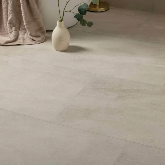 Astra Ivory Matt Stone Effect Tiles 1200x600