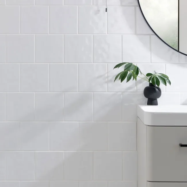 Bumpy Gloss White Wall 15x15