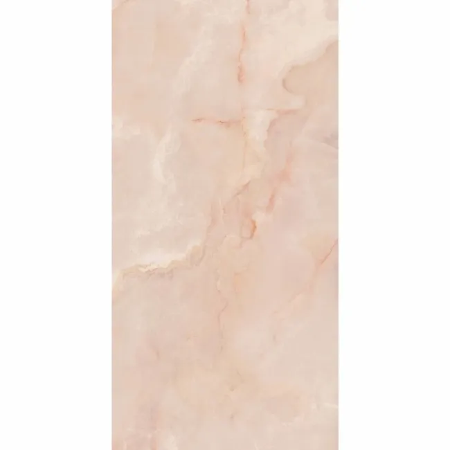 Lux Noor peach Marble Effect Tile