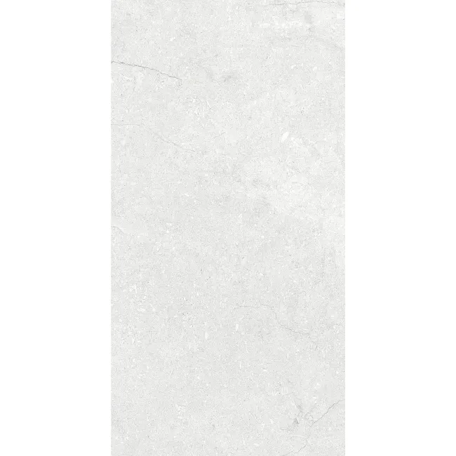 Mare White Stone Effect Matt Ceramic Wall Tile
