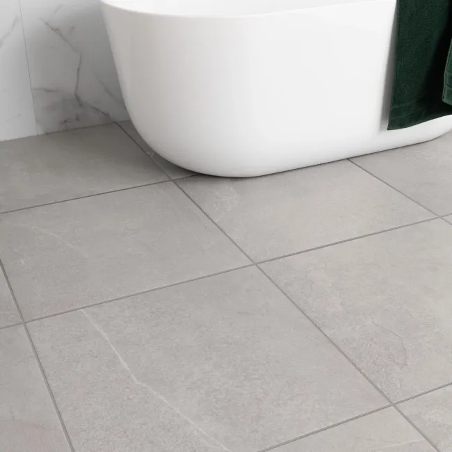 Stoneart Matt Grey Anti Slip Stone Effect Wall and Floor Tiles