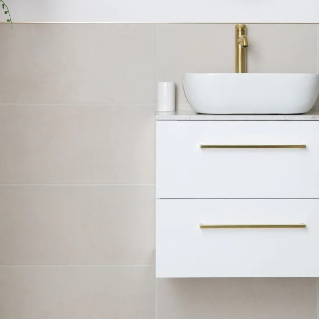 Stoneart Matt White Stone Effect Wall and Floor Tiles